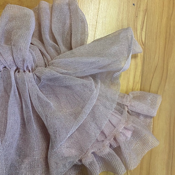 Baby Girl Cherokee Dusty Pink Ruffle Tulle Skirt 6-9M - Picture 8 of 9